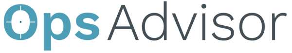 OpsAdvisor AI-driven business advisor logo by Precision Ops